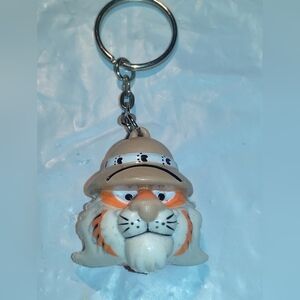 Tiger Face Keychain Holder